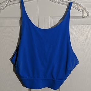 Electric Blue Sports Bra